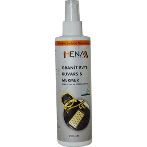 Hena Surface Granit Evye Kuvars Mermer Besleyici ve Su İtici Solüsyon 250 ml