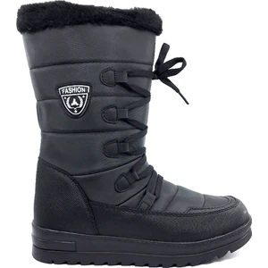 995 Kışlık Içi Kürklü Termal Siyah Kadın Kar Botu