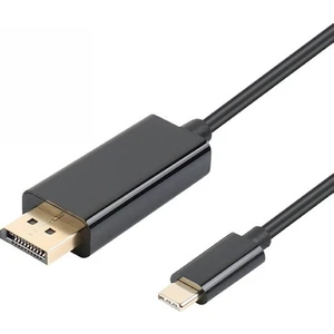 USB C To Displayport Kablo - Dp 1.2, Thunderbolt 3, 4K 60hz, 2k 165hz, Full Hd