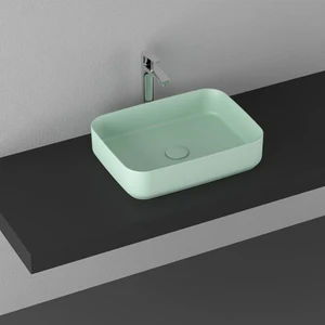 Infinity 50 cm Tezgahüstü Lavabo-Mint