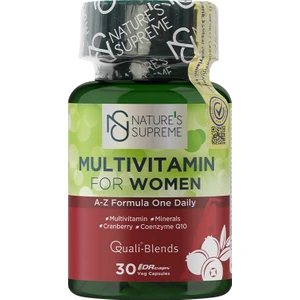 Nature's Supreme Multivitamin for Women 30 Kapsül