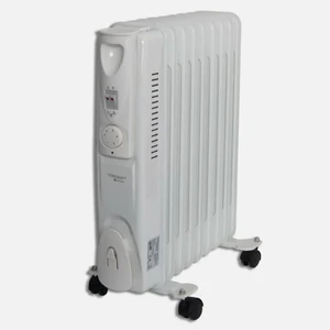 2000W 9 Dilim Yağlı Radyatör Beyaz - 3 Kademeli - Ölçü: 24X40X55 cm - Ağırlık: 9,4 kg