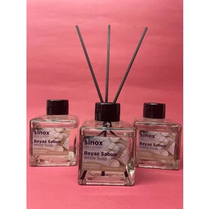 Sino x  3'lü Bambu Çubuklu Beyaz Sabun Ofis Banyo Kokusu 3 x 120  ml