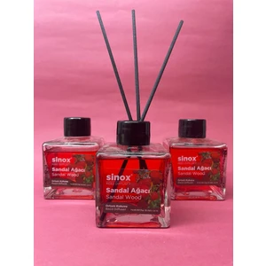 Sino x  3'lü Bambu Çubuklu Sandal Ağacı Ofis Banyo Kokusu 3 x 120  ml