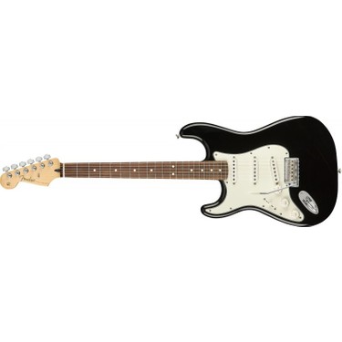 Left handed shop black stratocaster