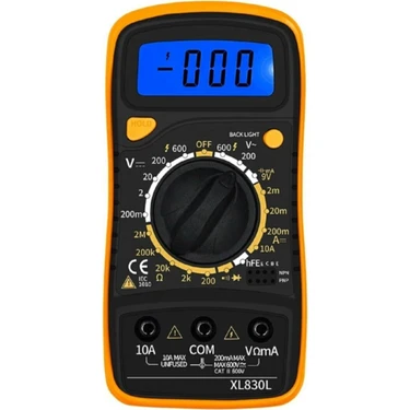 Solinpatech XL830L Dijital Ölçü Aleti Multimetre Avometre