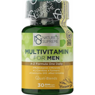 Nature's Supreme Multivitamin for Men 30