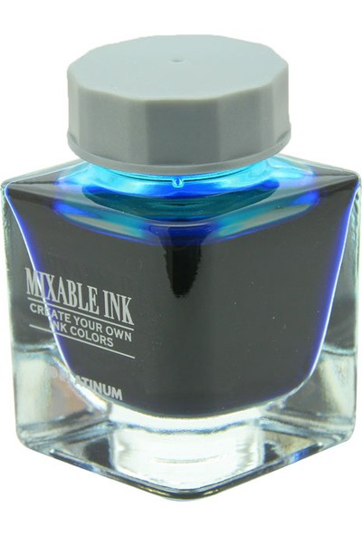 Platinum INKM-1000-57 Mixable Şişe Mürekkep Aqua Blue 20 ml
