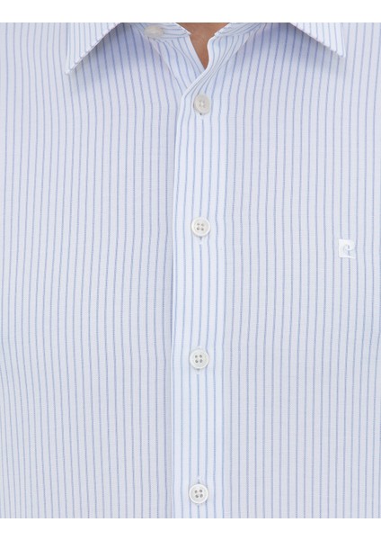 Erkek Açık Mavi Slim Fit Uzun Kollu Gömlek 50238757-VR003 indirimleri