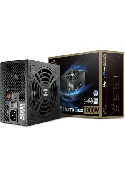 Hydro G Pro HG2-1000 1000W 80+ Gold 120MM Fan Modüler Power Supply