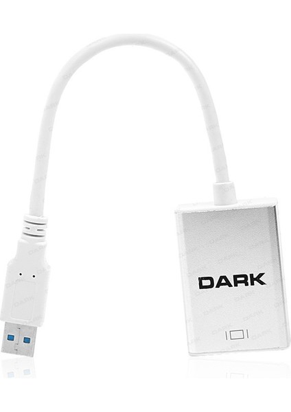 UGA33 DK-AC-UGA33 0.15METRE Usb-Hdmı Çevirici Adaptör Gümüş