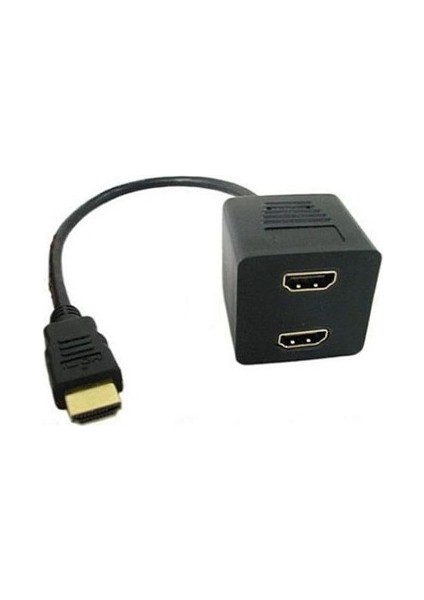 4port Q-HF2X 1port HDMI (Giriş) 2port HDMI (Çıkış) 1920X1080 HDMI Splitter