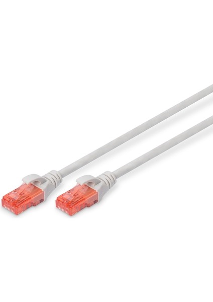 Dıgıtus 0.25M Cat6 Utp DK-1617-0025 Gri Patch Kablo