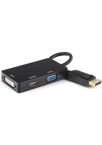 Dk-Hd-Adpx3 0.15METRE Dp-Vga_dvı_hdmı Çevirici Adaptör Siyah