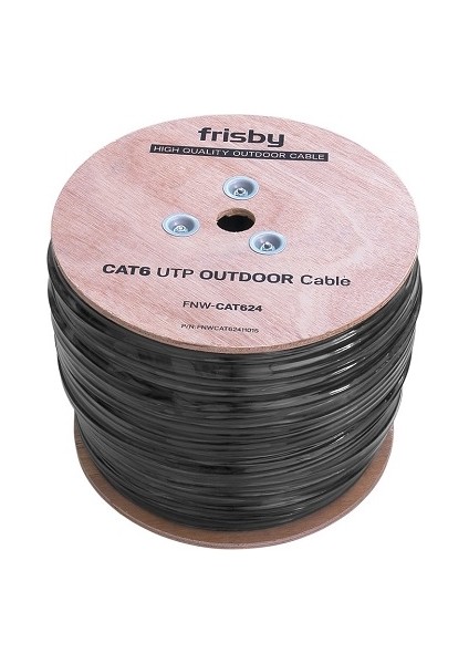 Frısby Cat6 Utp 23AWG 305M Outdoor Kablo FNW-CAT624