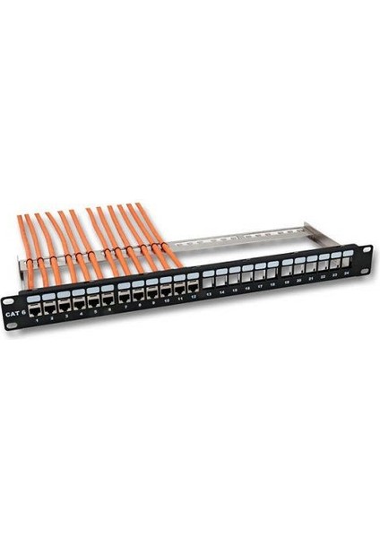 Ods-Pmdlr Moduler Boş 24 Port Patch Panel