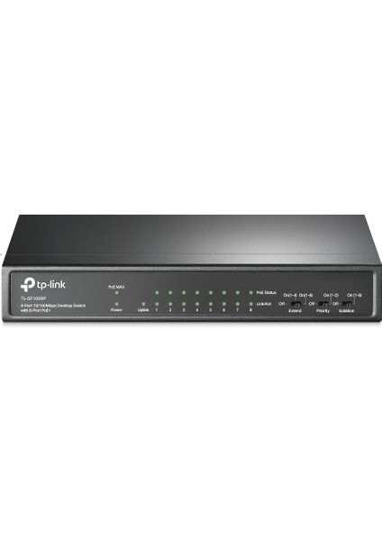 TL-SF1009P 9 Port 10/100 Poe Fast Ethernet Desktop Swıtch