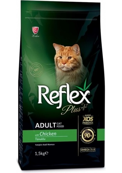 Plus Tavuklu Yetişkin Kedi Maması 1,5kg