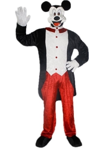 Yetişkin Mickey Mouse Kostümü Fraklı fiyatları