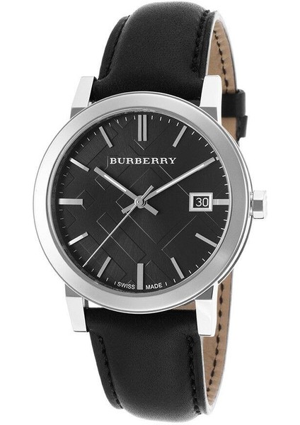 BU9009 Black Gray 38MM Erkek Kol Saati