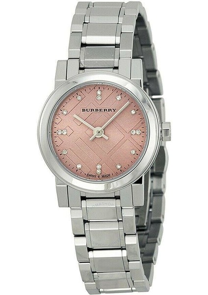 The City BU9223 Pink Dial 26MM Kadın Kol Saati