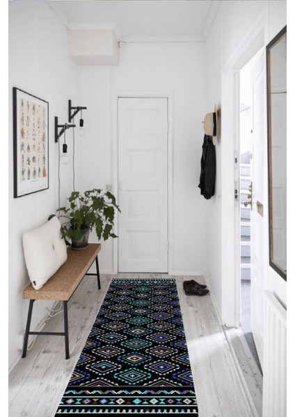 Cappio Kilim Desenli Peru Stili Halı (Makine'de Yıkanabilir)