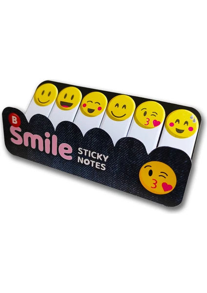 Smile B Pembe Set Sayfa Işaretliyici