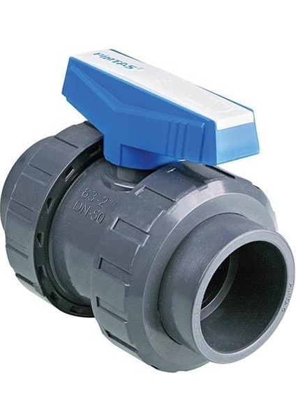 U-Pvc Yapıştırma Muflu Küresel Vana DN20