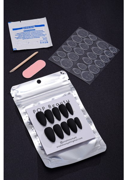 Takma Tırnak Seti & Zararsız Yapıştırıcı fırsatları