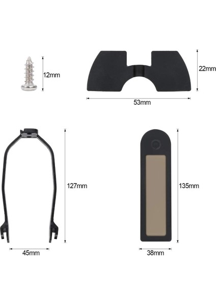 M365/PRO/1S Elektrikli Scooter Için 7 Parça Geliştirilmiş Aksesuar Set