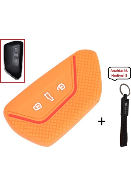 Yeni Seat Leon 2021 ve Sonrası Silikon Anahtar Kılıf / Anahtar Kabı + Anahtarlık fırsatları