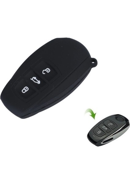 Volkswagen Touareg Silikon 2012 Ve Sonrası / Anahtar Kılıf
