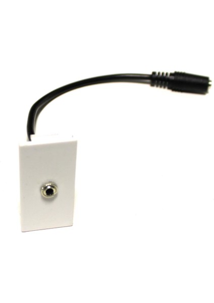 Ses Priz Modülü 22.5X45(3.5 mm Stereo Dişi Jack)