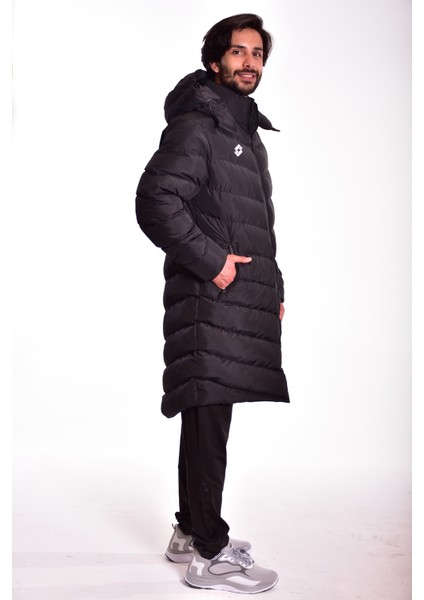 Kaban Erkek Siyah-Long Coat Iı WN-R9891