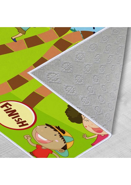 Dekoratif Özel Tasarım Yıkanabilir Ince Leke Tutmaz Modern Eğlenceli Çocuk Halısı fırsatları
