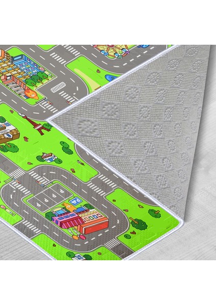 Dekoratif Özel Tasarım Yıkanabilir Ince Leke Tutmaz Modern Eğlenceli Çocuk Halısı indirimleri