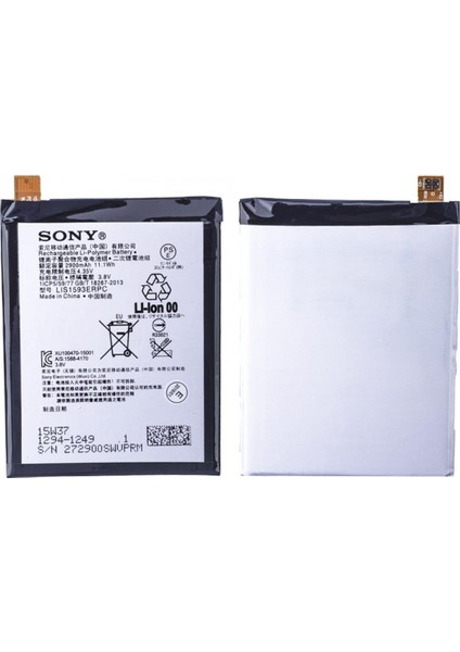 Xperia Z5 Uyumlu Sony LIS1585ERPC 2900 Mah Batarya