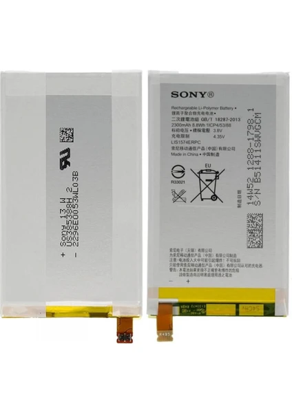 Xperia E4 Uyumlu Sony LIS1574ERPC 2300 Mah Batarya