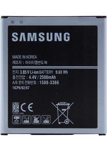 Galaxy G720 Grand Max Için Samsung EB-BG720CBC 2500 Mah Batarya