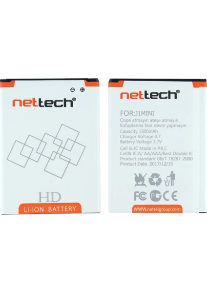 Samsung Galaxy J105 J1 Mini Uyumlu 1500 Mah Batarya