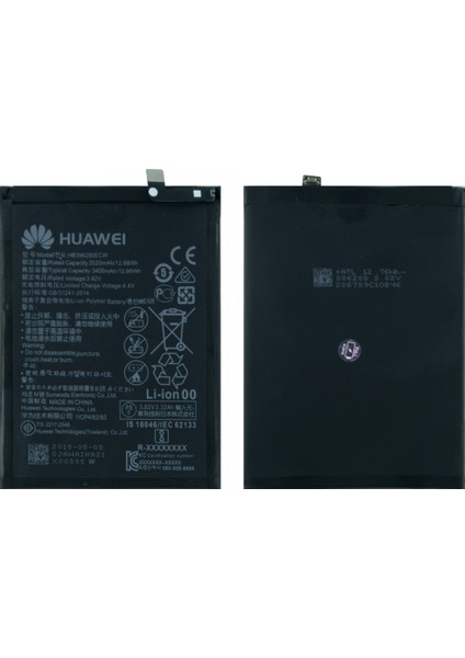 Huawei P20 Pro Uyumlu HB396286ECW 3020 Mah Batarya