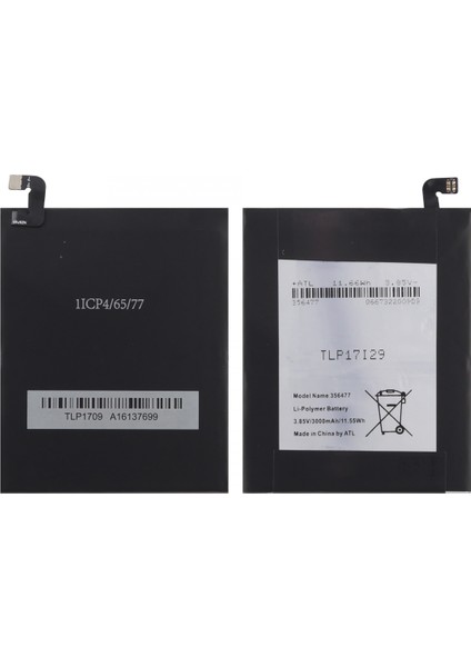 Via G1 Uyumlu Casper 1ıcp4/65/77 3000 Mah Batarya