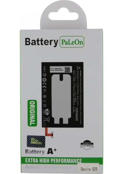 Htc Desire 820 Uyumlu Paleon NT-31585 3200 Mah Batarya fiyatları