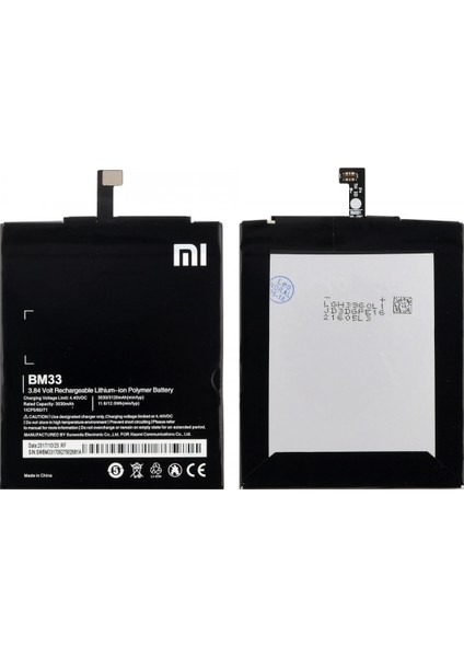 Mi 4i Uyumlu Xiaomi BM33 3030 Mah Batarya