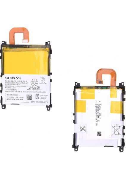 Xperia Z1 Uyumlu Sony LIS1525ERPC 3000 Mah Batarya