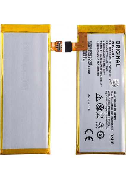 Intouch 4 Için Avea In Touch 4 2000 Mah Batarya