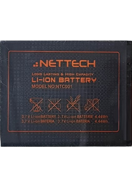 Samsung SGH-B5722 Uyumlu NTC-001 1100 Mah Batarya