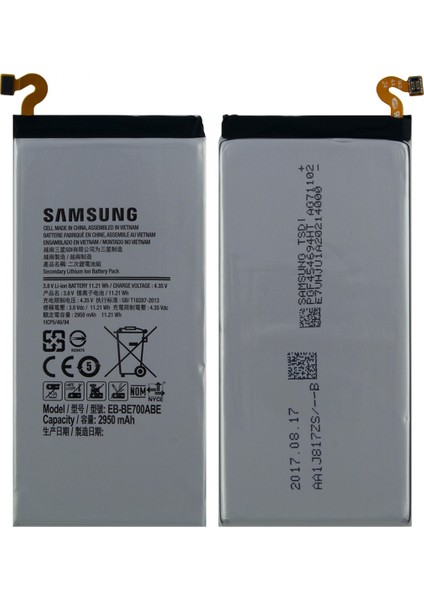 Galaxy E700 E7 2015 Uyumlu Samsung EB-BE700ABE Service 2950 Mah Batarya