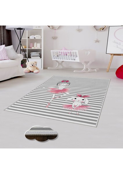 Dekoratif Özel Tasarım Yıkanabilir Ince Leke Tutmaz Modern Eğlenceli Çocuk Halısı