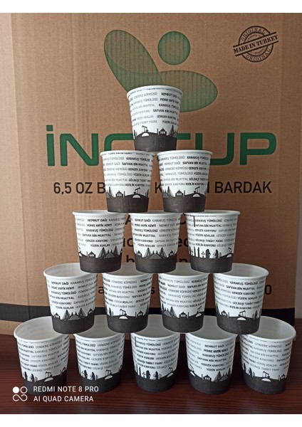 Karton Bardak 6.5 Oz 3000'li